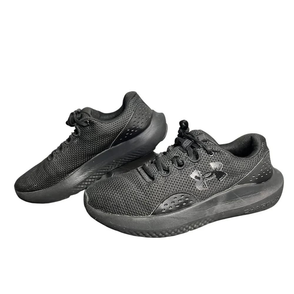 Under Armour Shoes Women's Size 8.5 Black Charged Running Training 3027000-002